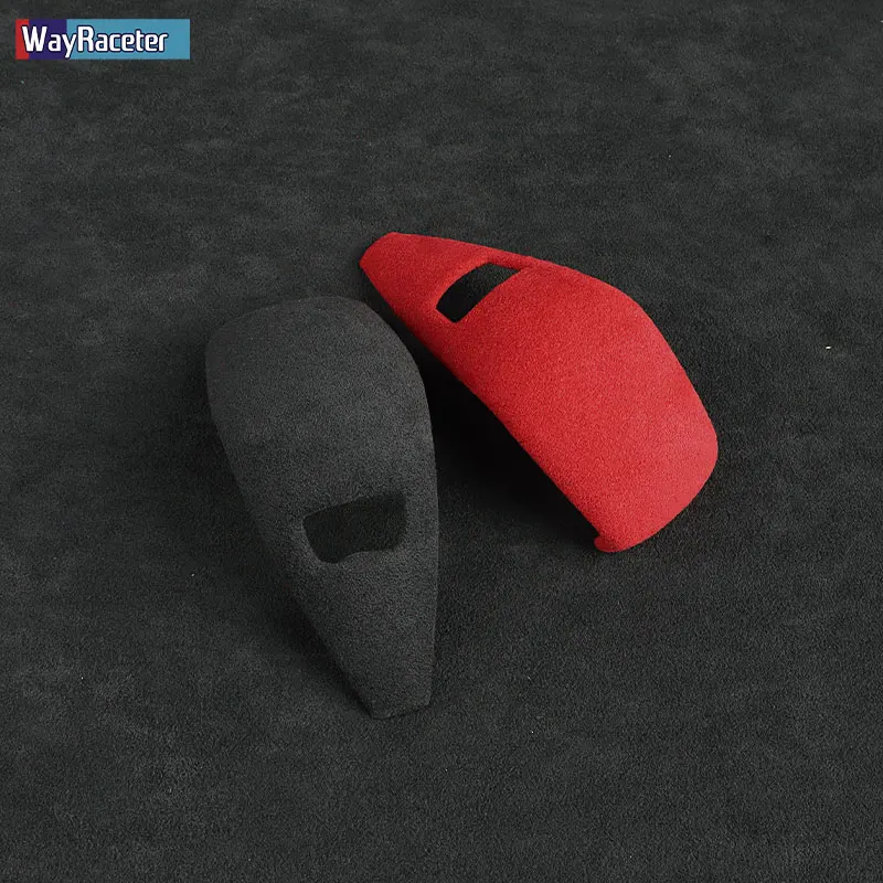 Ultrasuede Wrap Gear Shift Knob ABS Trim Cover Sticker For BMW F40 F44 G42 G20 G21 X3 G01 X4 G02 2022 G29 G22 G23 G26 Alcantara