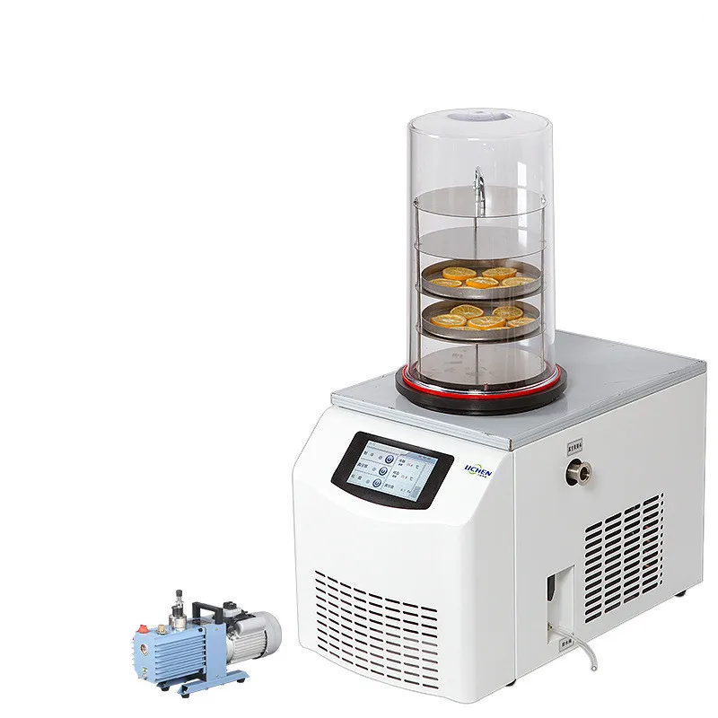 

60 ° ниже нуля Еда пре-замораживание вакуумная сублимационная сушилка машина осушитель для овощи фрукты лаборатории