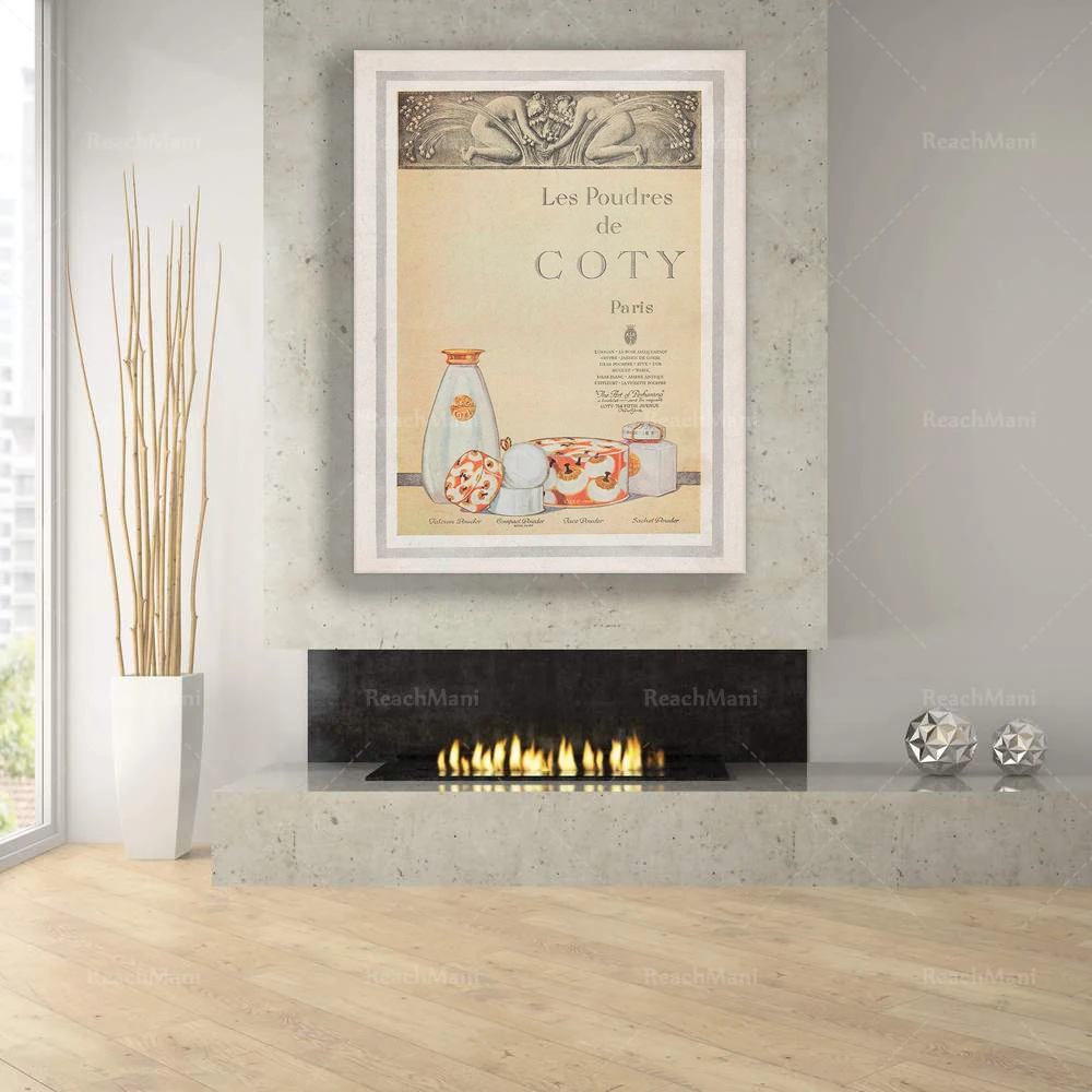 Vintage Fashion Advertisement Poster| Vintage Wall Art Print| Canvas Print Wall Decor|Poster Print| Retro Wall Poster
