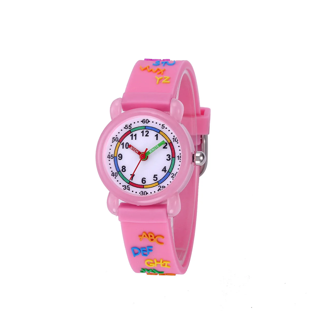 Famous Brand 3D Children Watch Kids Watches Girls Boys Clock Child Wristwatch Quartz Watch Wrist for Girl Boy Surprise Gift