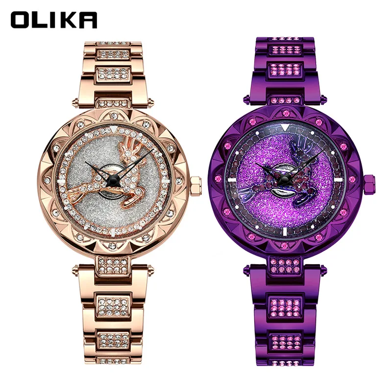 New fashion women's watch, the trend of the time comes to run Fawn Fashion Waterproof Ladies Watch