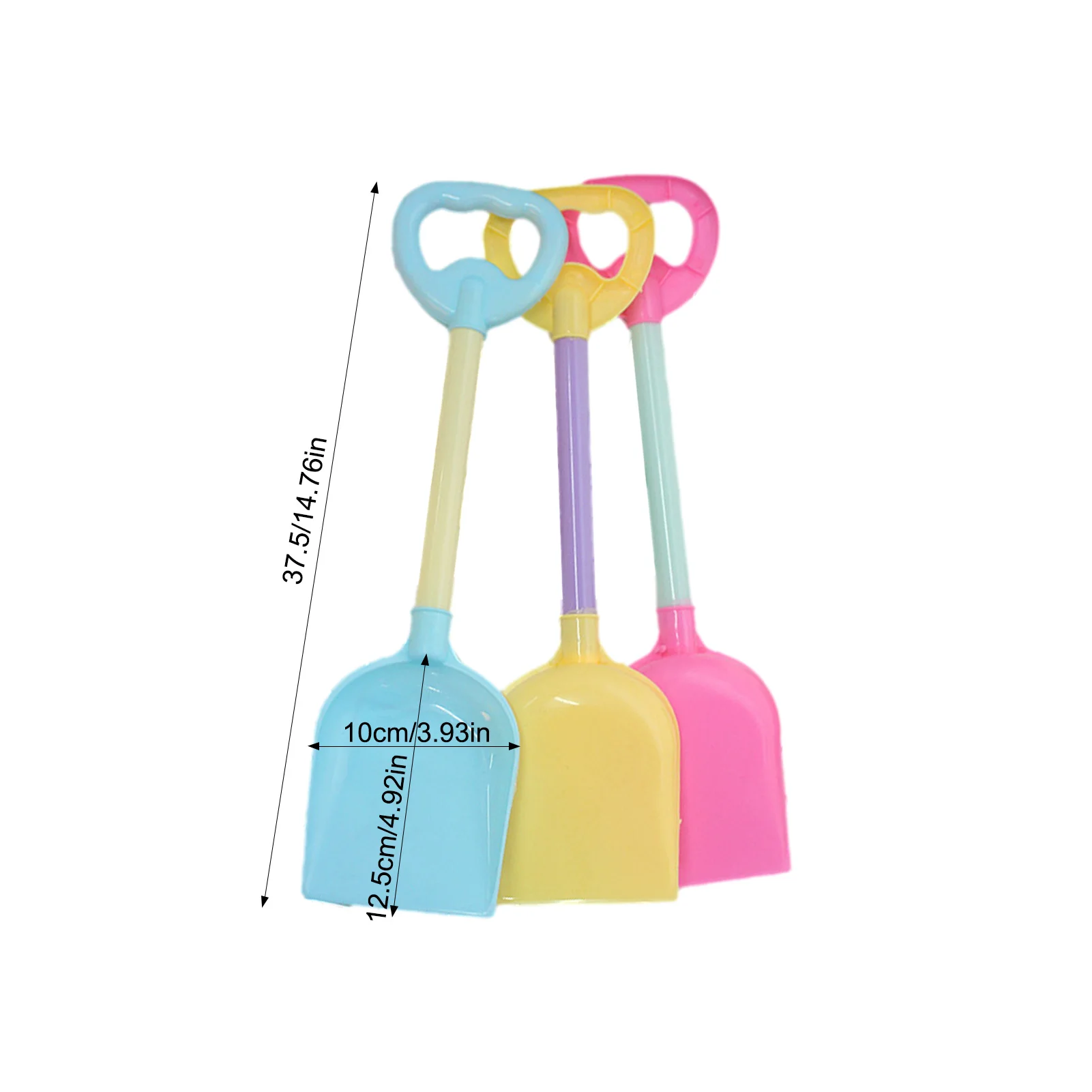 1PC Beach Sand Shovel Toys Safe Plastic Spades Gardening Digging Tool Play Sand Tool Playing Shovels Light Weight Tool Beach Toy