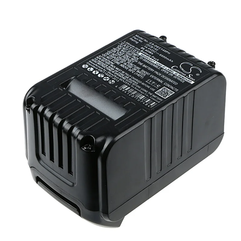 Batería de repuesto para herramientas eléctricas, pila para Dewalt DCB140, 143, 145, 140-XJ, compatible con Dewalt DCD720, 730C, 731, 732, 6000mAh