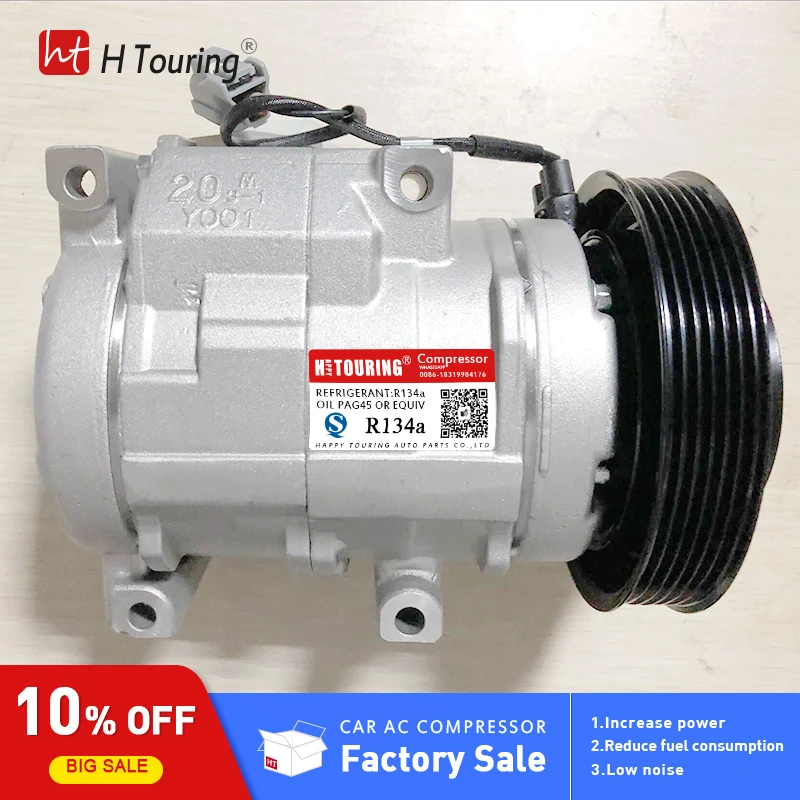 10S20C ac compressor for Honda Pilot Odyssey Ridgeline Acura MDX MC447260-8190 MC4472608190 447260-8190 447220-4902 38810RCAA01