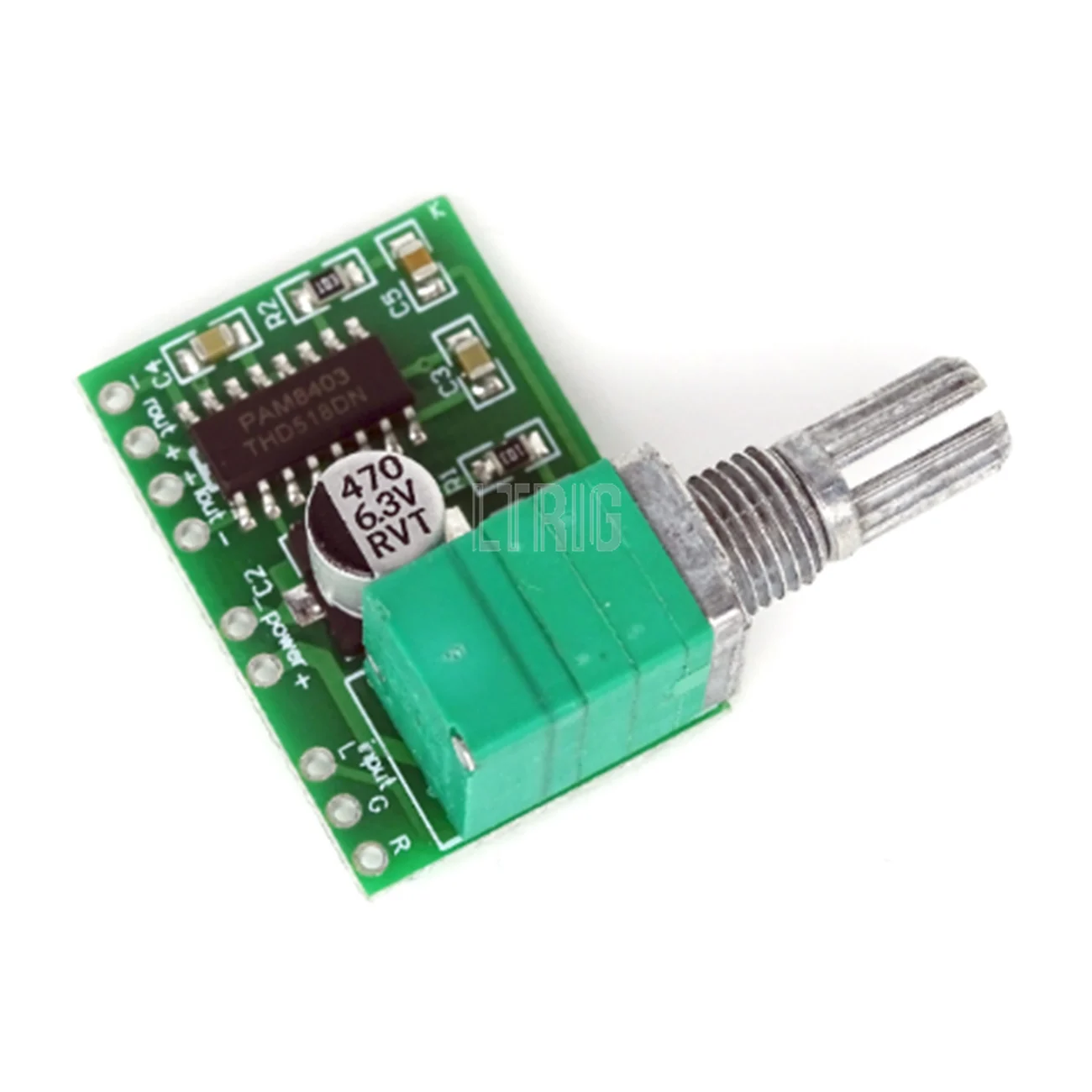 LTRIG custom 1Pcs PAM8403 5V Power Audio Amplifier Board 2 Channel 3W W Volume Control / USB Power