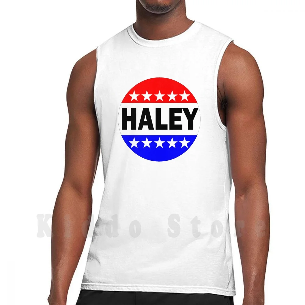 Nikki Haley 2020 Presidential Election Tank Tops Vest 100% Cotton Nikki Haley H…