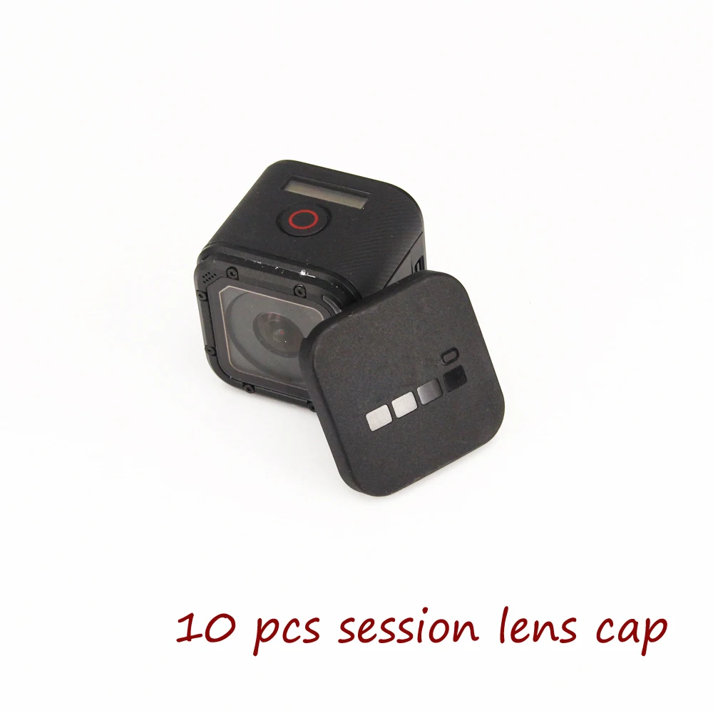 10 peças para gopro hero4 5 sessão tampa da lente para gopro sessão acessórios de câmera de ação