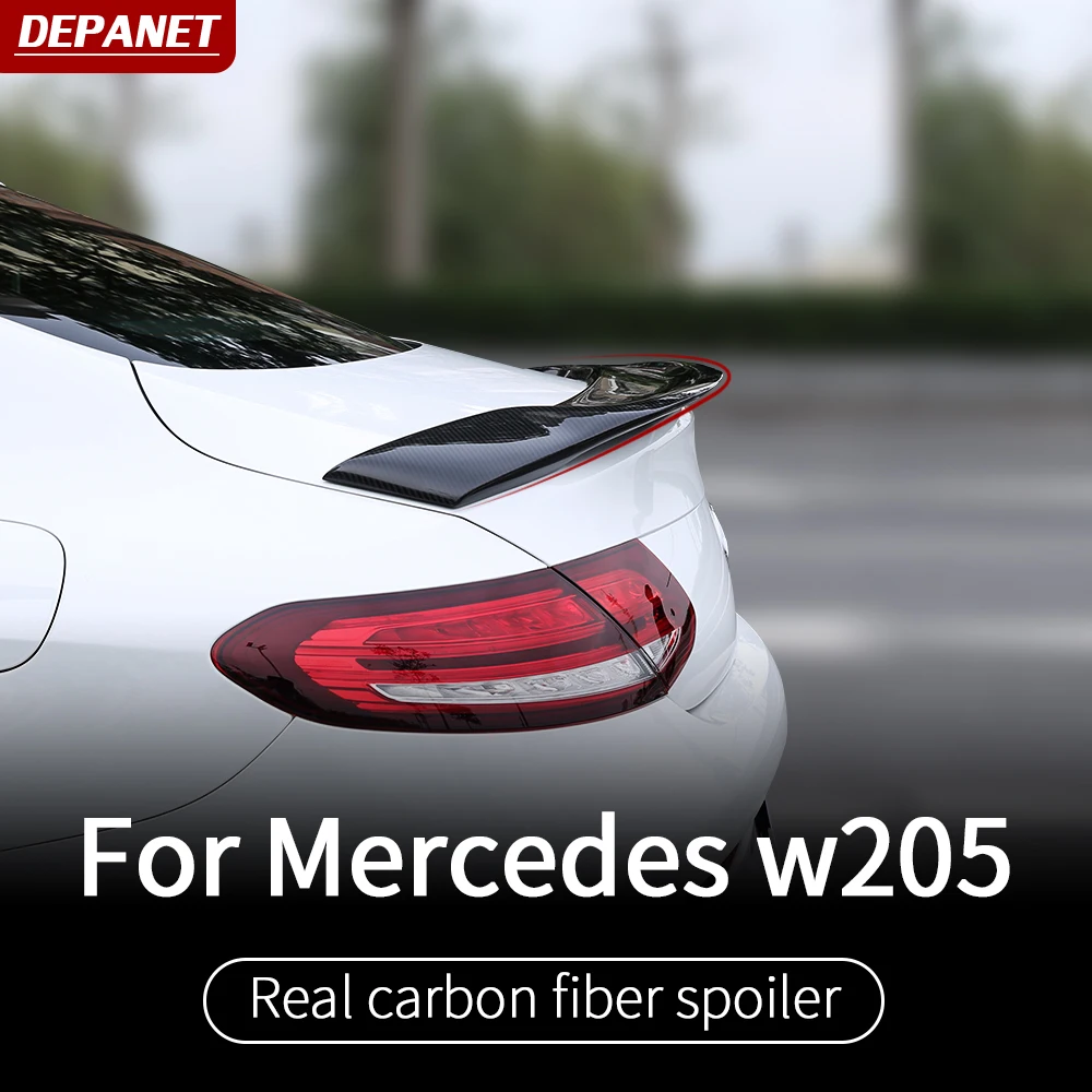 carbon fiber spoiler For Mercedes C w205 amg Mercedes w205 coupe mercedes w205 carbon fiber/c class accessories w205 extertior