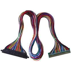 Full 56 pin JAMMA Harness Wire Wiring Loom Extender for veideo arcade game pandora box and 60 in 1 PCB game board