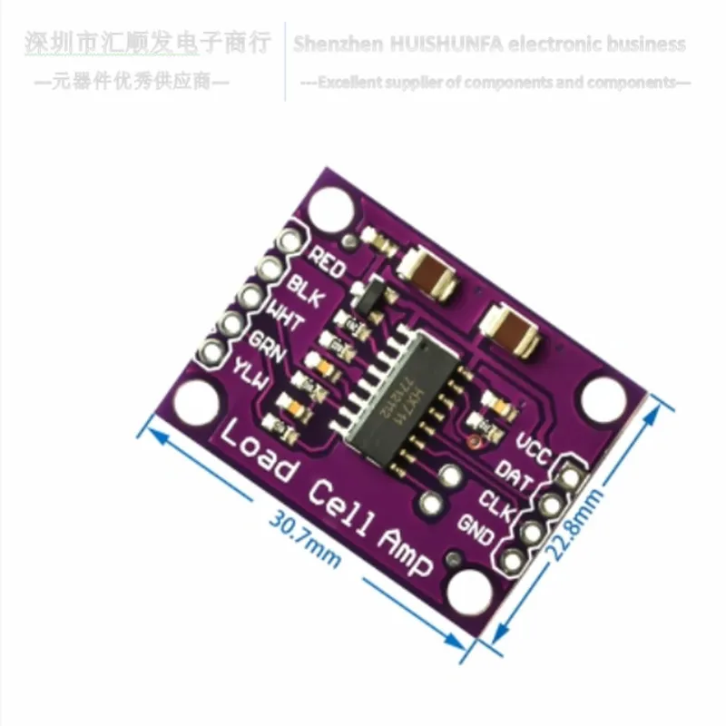 HX711 высокоточный электронный датчик взвешивания 24-битная плата преобразователя A/D