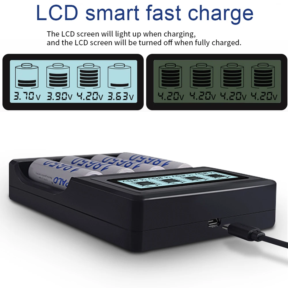 PALO 2-12 sztuk 100% oryginalny 18650 3200mAh 3.7V akumulator litowo-jonowy 18650 baterie litowe na pióro laserowe światło latarka