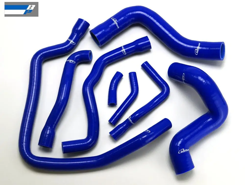 

Silicone Radiator / Heater Hose / Pipe For 89 - 95 BMW E34 M50 525 525I 528 530 530I 6CY blue