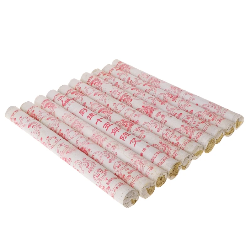 10Pcs 15 Years Aging Moxa Roll Stick Moxibustion Acupuncture Massage Therapy New U2JD