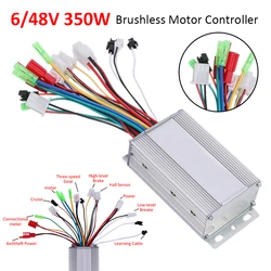 DC 36V/48V 350W Brushless DC Motor Regulator Speed Controller 103x70x35mm For Electric Bicycle E-bike Scooter