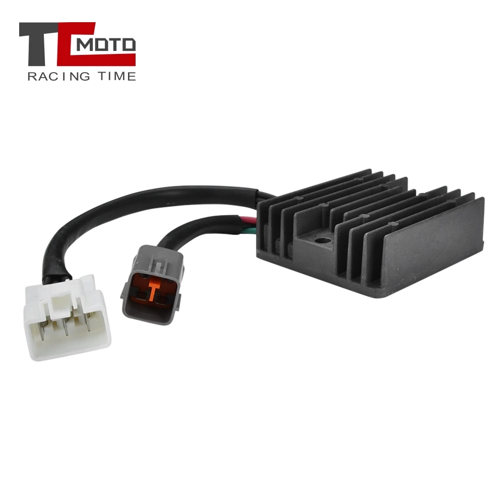 

TCMOTO Motorcycle Voltage Stabilizer For Kawasaki ZX-6R ZX6R ZX 6R Ninja 2007 2008 Rectifier Voltage Regulator Charger