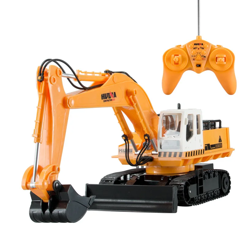 

Huina 310 Bulldozer 11 Channel Wireless Remote Control Excavator RC Engineering Automobile Children's Toy Boy's Birthday Gift