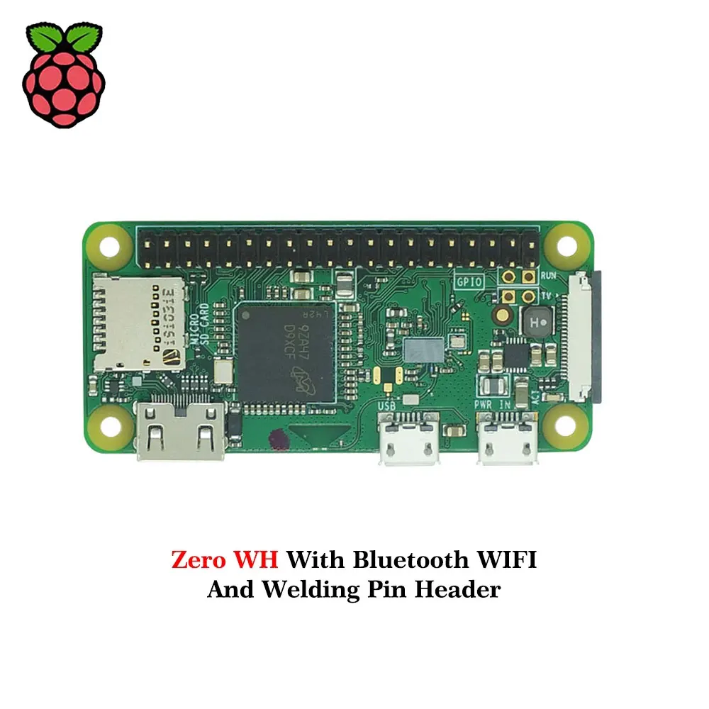 Raspberry Pi ZERO 2W / ZERO W / ZERO WH WIFI bluetooth board with 1GHz CPU 512MB RAM Raspberry Pi ZERO version 1.3 RPI59