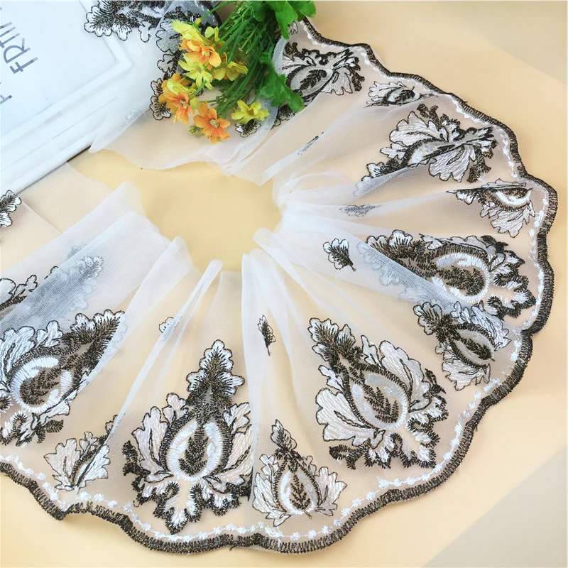 

29Yards Purple Embroidered Lace Trim Bra Lingerie Applique Headband Craft Sewing Knitting DIY Handmade Patchwork Ribbon Sewing