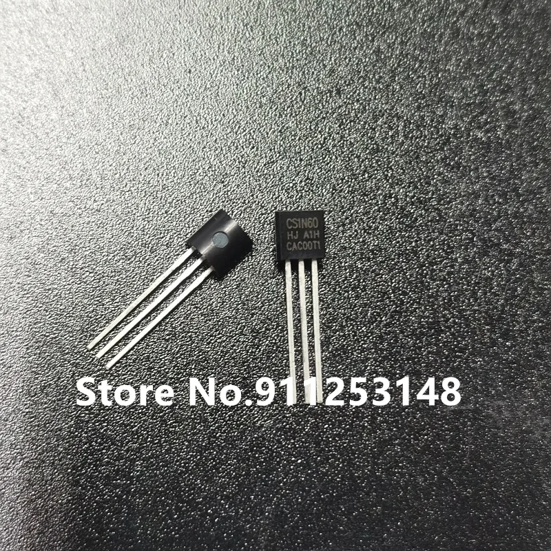 Wholesaler 100pcs/lot CS1N60A1H to-92 MOSFEET Original