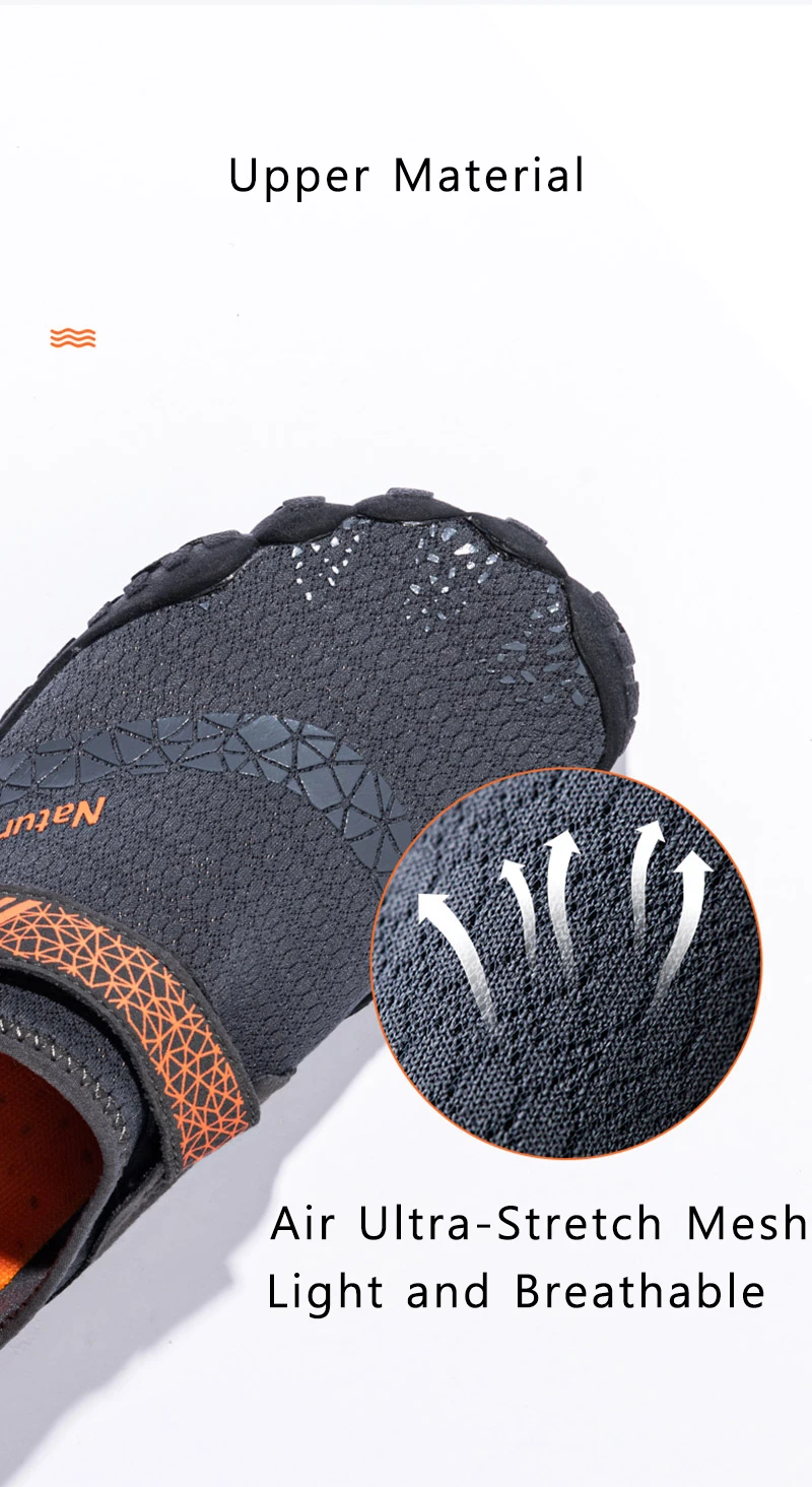 Naturehike Waten Schuhe Männer Frauen Quick-Dry Aqua Schuhe Upstream Schuhe Gleitschutz Sport Schuhe Abgrifffeste Strand Barfuß Turnschuhe – Detail 5