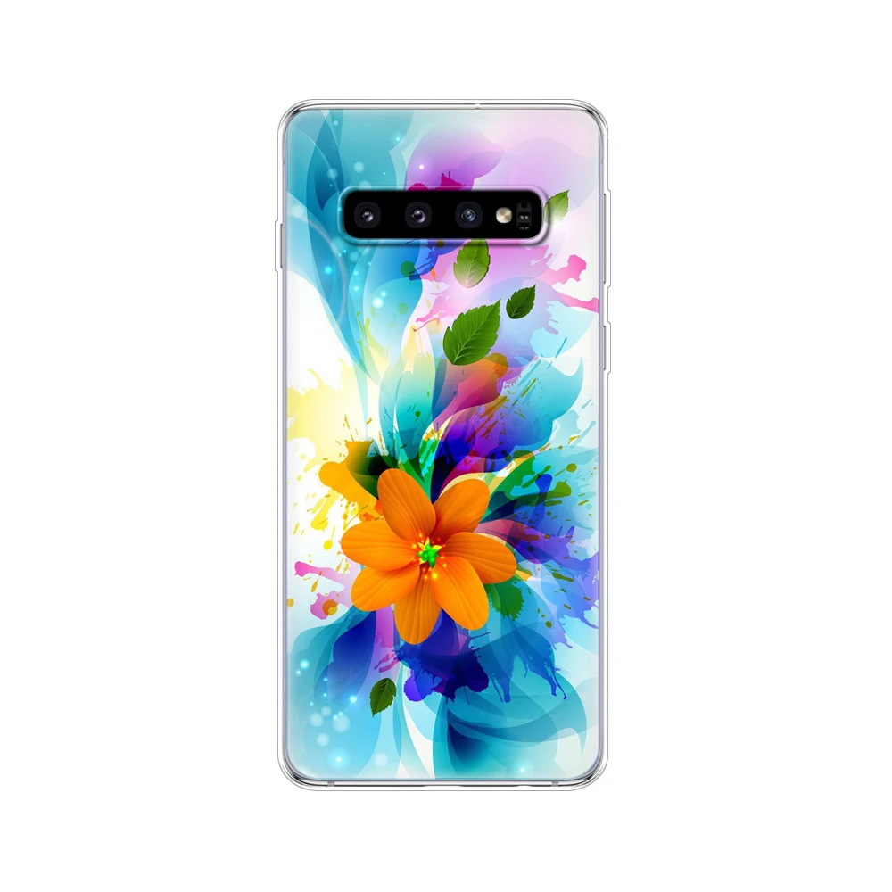 For Samsung Galaxy S10 Case S10Plus Case Silicone TPU Cover Phone S10 E Case On For Samsung S10 Plus G975F S 10 SM-G973F Case