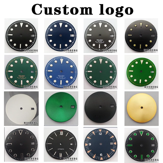 Miyota 8215 Dial Logo Custom Logo Watch Dial Custom Watch Dial Nh35 Watch Dial Aliexpress
