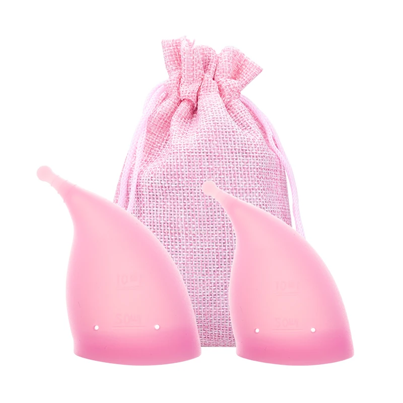 

3pcs Women Menstrual Cup Period Medical Grade Silicone Feminine Hygiene Copa Menstrual de Silicone Medica Reusable Menstrual Cup