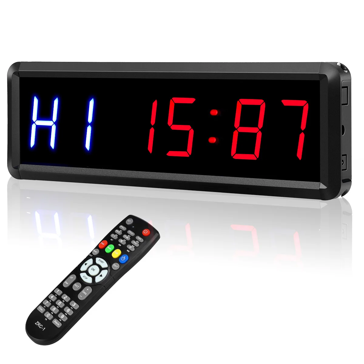 Telecomando programmabile LED crossfit timer intervallo Timer garage orologio sportivo allenamento Crossfit timer palestra