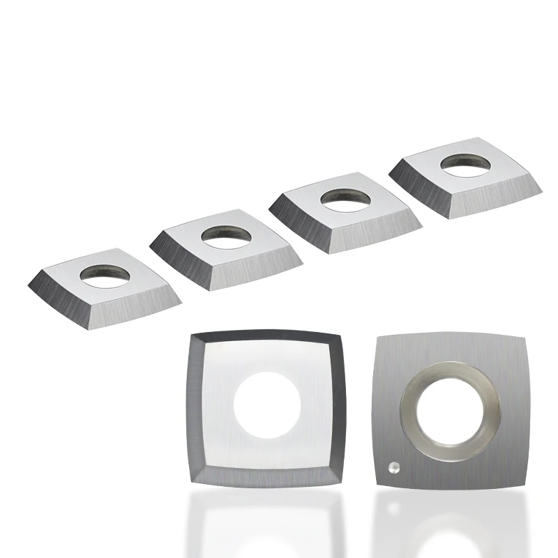 XCAN płytka węglikowa 15x15x2.5mm 30 stopni R50 drewna narzędzia tokarskie — zdjęcie 2