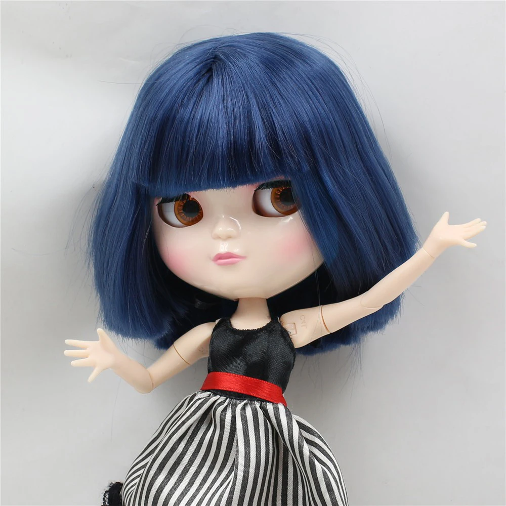 Poupée articulée DBS ICY bjd pour filles, jouet de 30cm, peau blanche, bonnet A, corps azone nu, couleurs aléatoires des yeux, cadeau