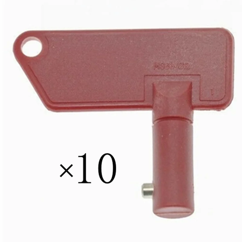 10pc key For Mitsubishi & Terex Battery Master Disconnect Heavy Equipment Key-MS634212