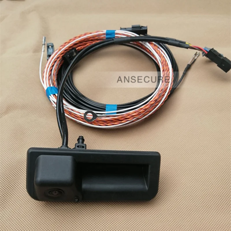 

Rear View Camera Trunk Handle With Guidance Line Wiring Harness For NEW Audi Q5 80A 8W8 827 566 E 8W8827566E 2017-2022