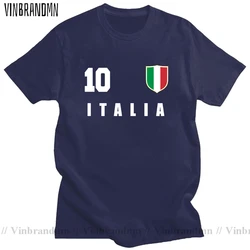 Make Your Design Hot sale Summer Style Italy T-shirt Jersey Style Footballer Number ALL 10 Funny Tee shirt Custom Black T shirts