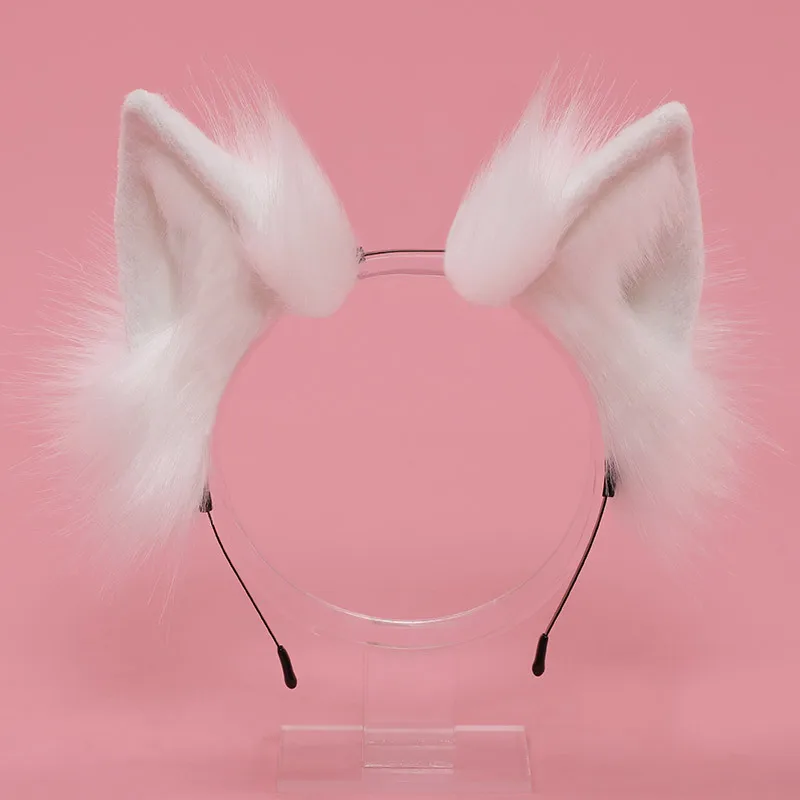 

Lolita Cat Fox Wolves Beast Ear Hair Hoop Bands bands Headband Props Fancy Dress Anime Cosplay Costume Halloween Christmas