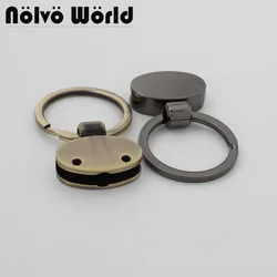 5-20 pieces 25mm Durable metal turn key ring DIY handbags tarnishing 1 inch rotatable key ring for purses crafts sewing