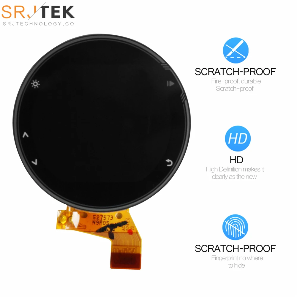 Für Garmin Forerunner 735 Forerunner 735XT LCD Display touchscreen Digitizer Montage Ersatz mit LCD glas sensor panel