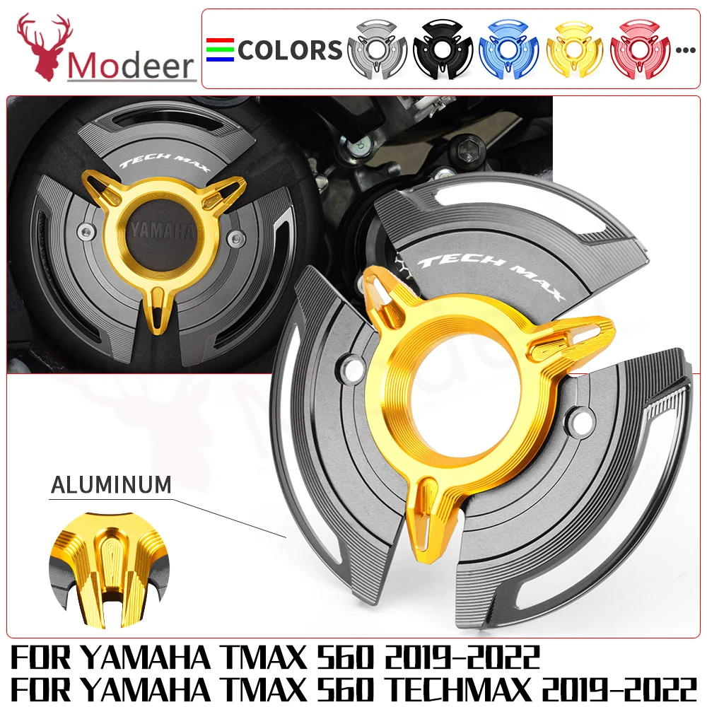 

TMAX560 TECHMAX Motorcycle CNC Falling Stator Engine Protective Cover Guard Protectors For Yamaha T-MAX560 TMAX 560 TECH MAX