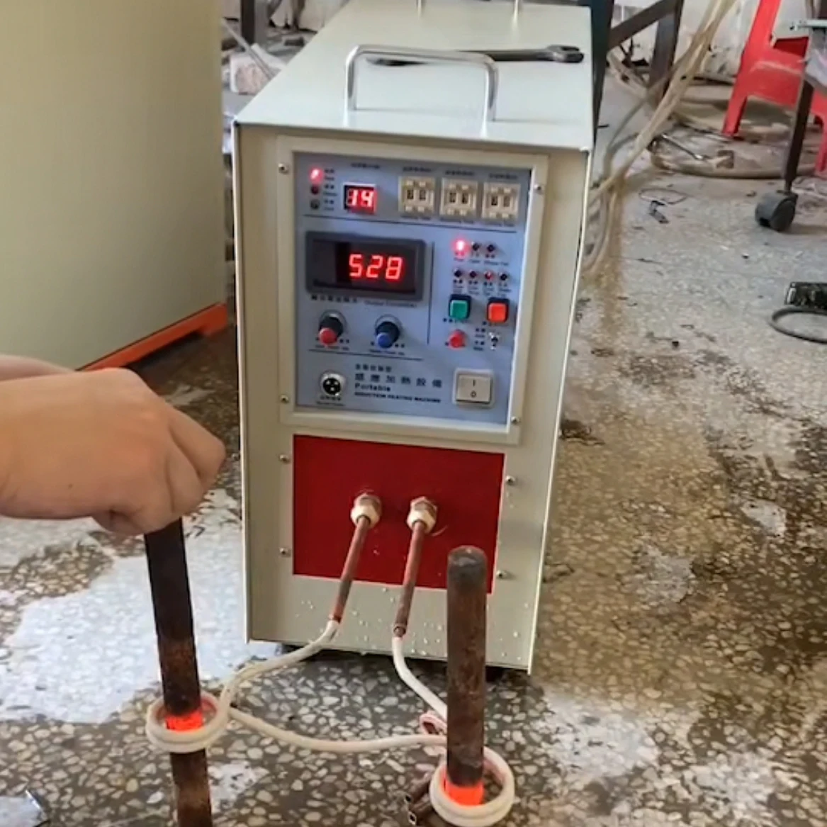 High Quality 380V HF-25KW High Frequency Induction Heating Machine for Brazing and welding