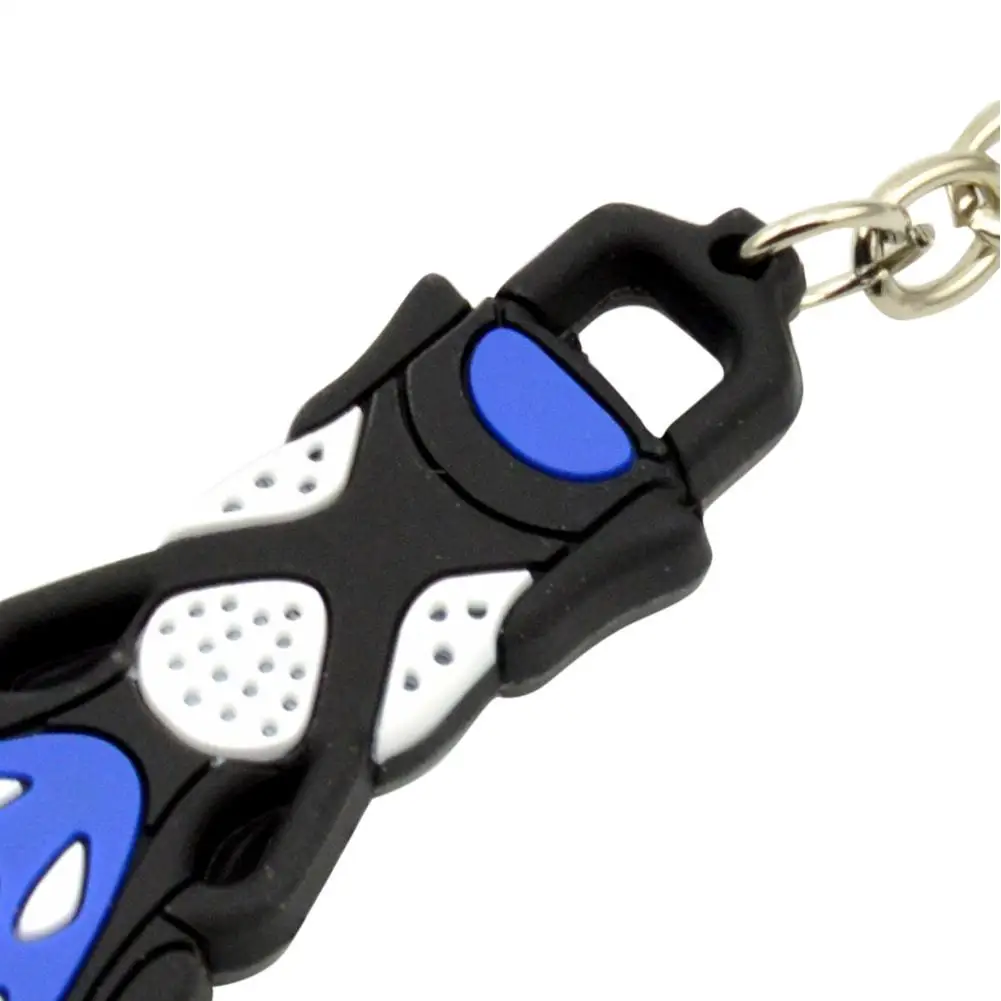 Llavero con forma de aleta para buceo, accesorio de buceo para deportes al aire libre, regalo