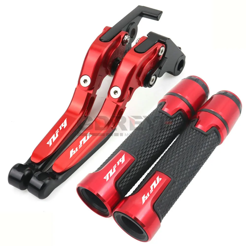 For YAMAHA YZF R1 YZFR1 YZF-R1 2004-2014 2005 2006 2007 2008 2009 Motorcycle Brake Clutch Levers Handlebar Hand Grips Handle Bar