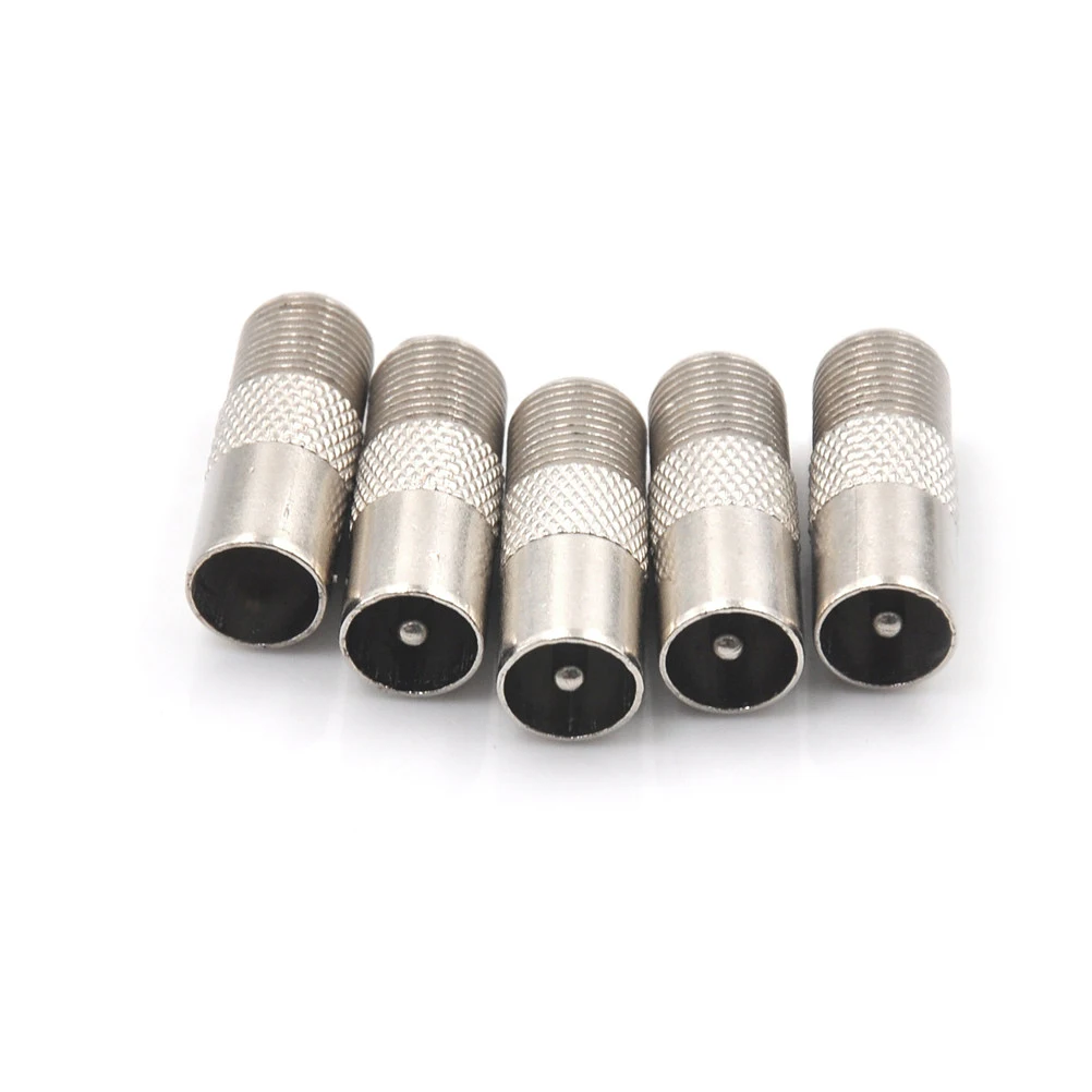 5/10 pz STB spina rapida RF coassiale F femmina a RF connettore maschio Antenna TV connettore coassiale connettore F TV spina coassiale nave di caduta