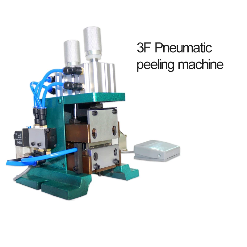 Macchina spelafili verticale 3F Macchina pneumatica per crimpare e spelare cavi con guaina multi-core