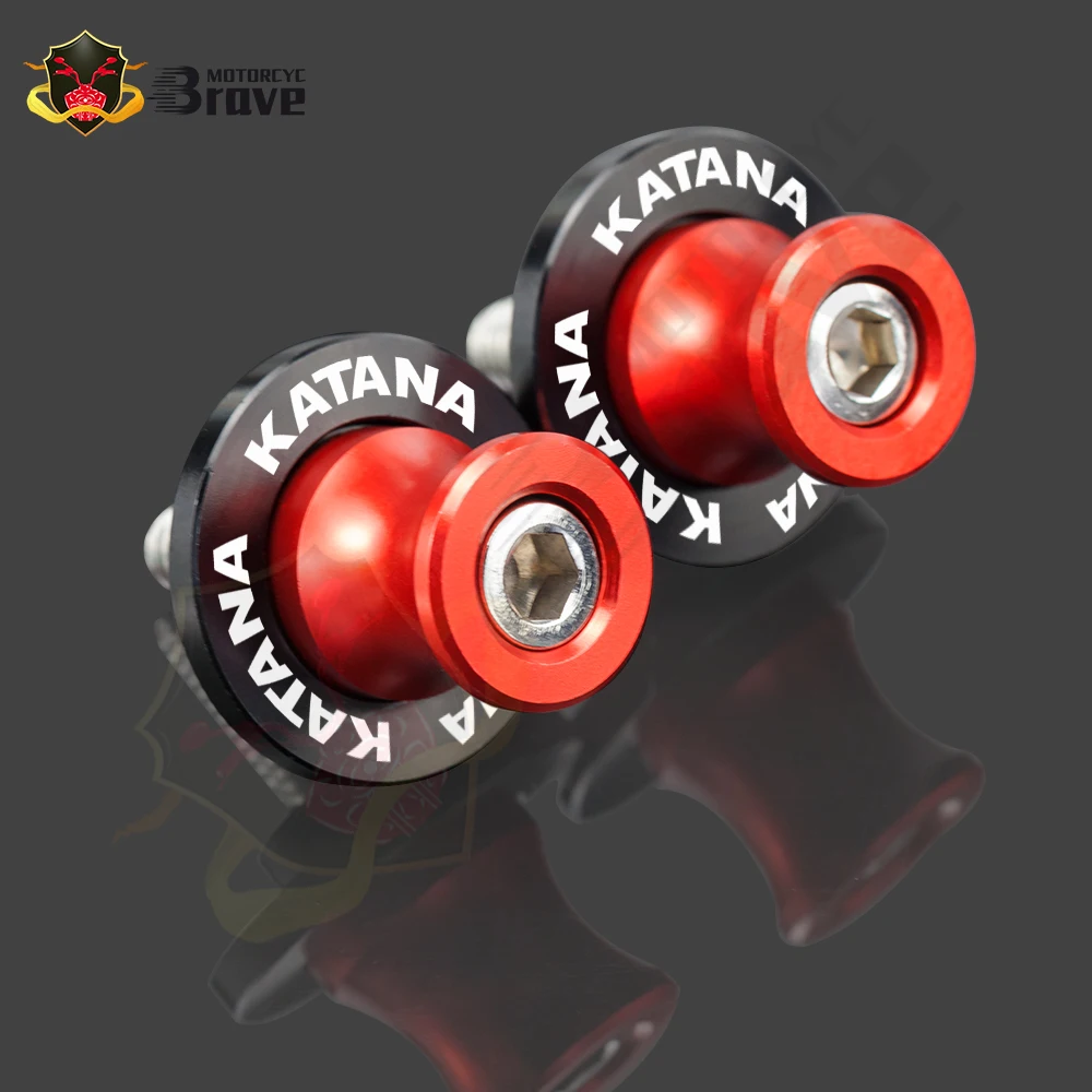 For SUZUKI GSX600 GSX750 Katana GSX 750S 1000S Katana GSX-S1000 F GSX600F Motorcycle Swingarm Spools Slider Swingarm Stand