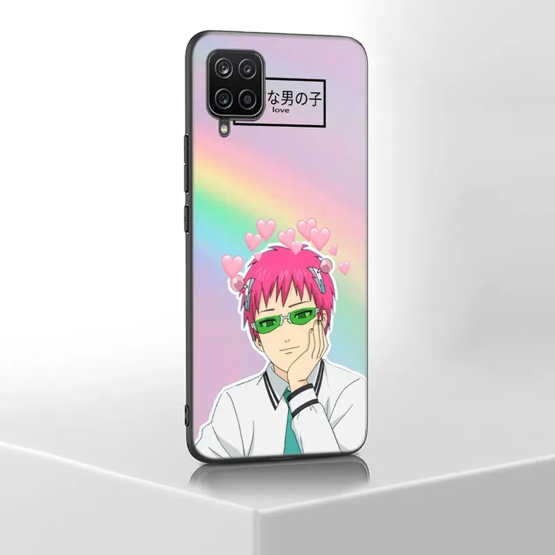 Anime The Disastrous Life Of Saiki K Case For Samsung M12 M32 M21 M51 M11 M30S M31S Note 10 Lite 20 Ultra J2 Core J6 J8 2018 J4+