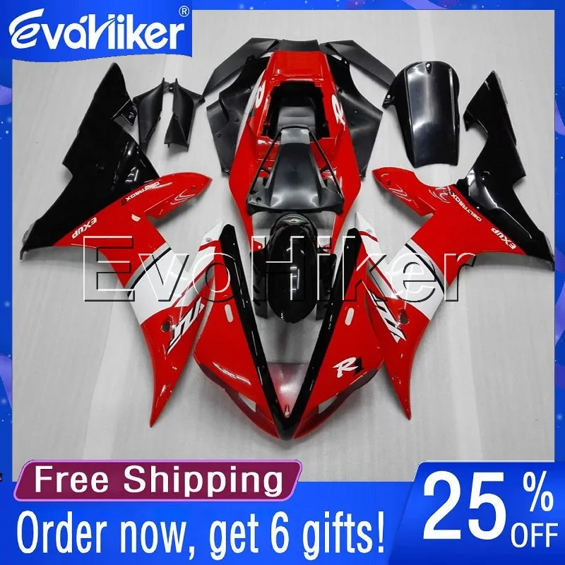 

Custom motorcycle fairing for YZF-R1 2002-2003 Injection mold motorcycle bodywork kit red+gifts