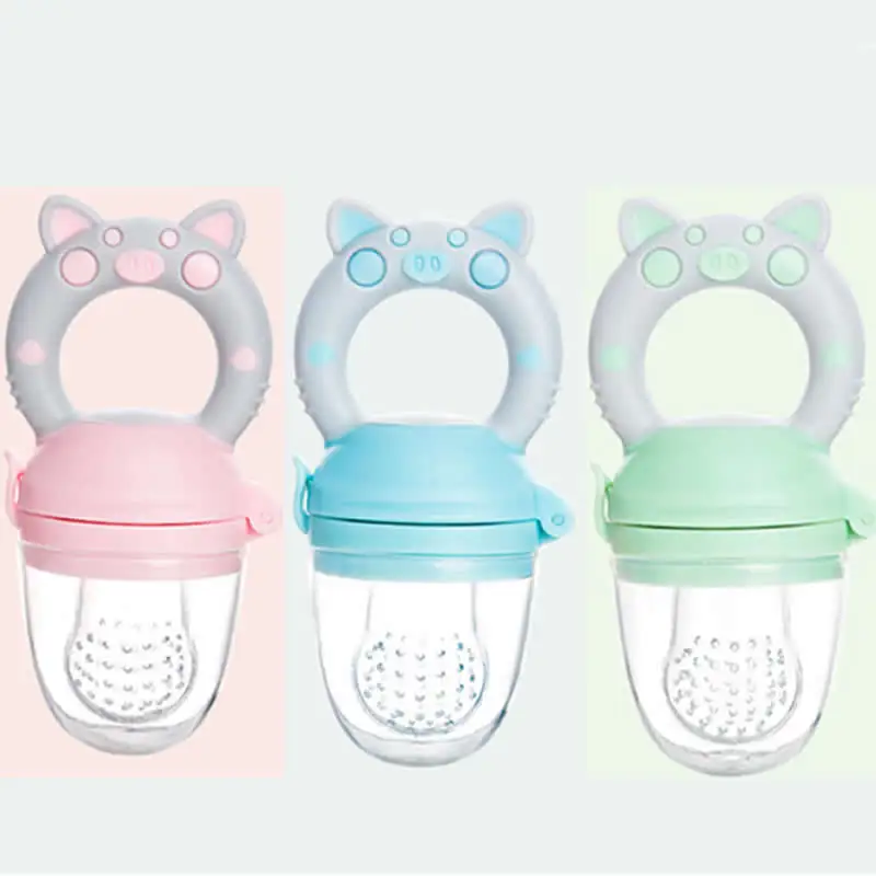 Baby Feeding Cups Nibbler Feeder Bowl Baby Supplies Teethers Bottles Kids Pacifier Silicone BPA Free Pvc Nipple Teat Bowl