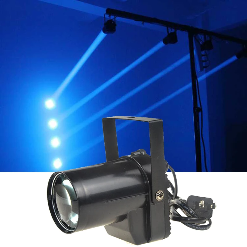 Mini LED 5W PinSpot Stage Light LED Beam Spot Stage Effect Color Light DJ KTV Party Disco Wedding All Star In Sky