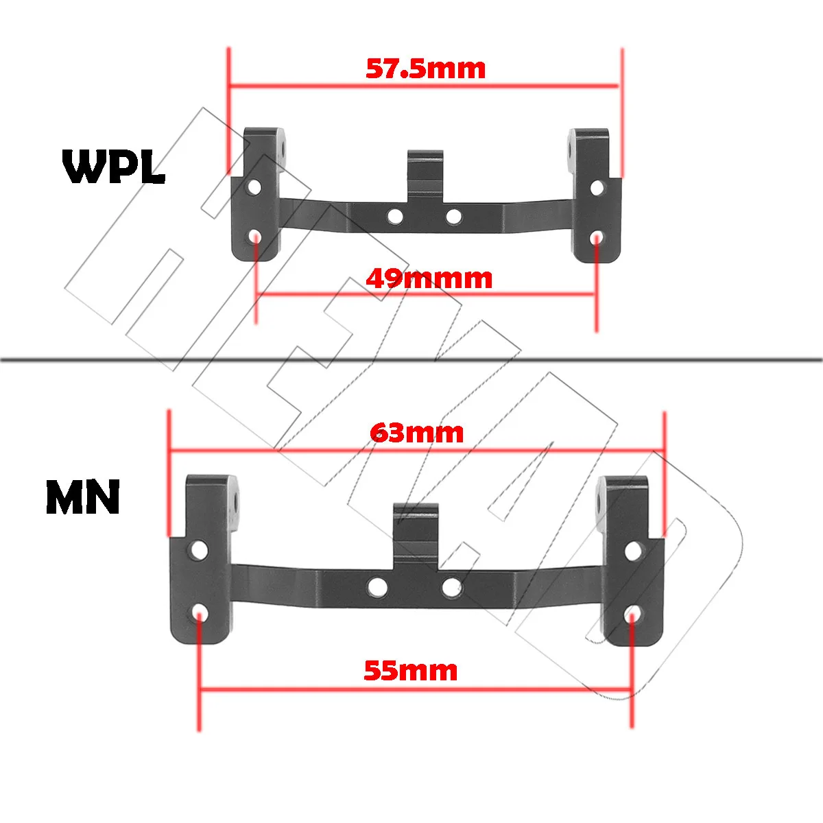 WPL C14 C24 MN D90 MN99s RC Car Metal Steering Link Rod Pull Rod Mount Seat Shock Absorber Set Upgrade Accessories Spare Parts