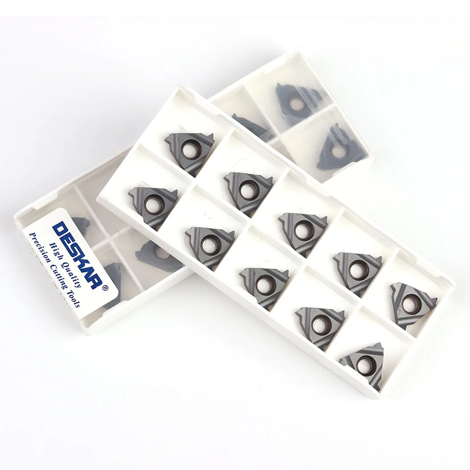 DESKAR 16ER 16IR 8W 10W 11W 12W 14W 16W 18W 19 20W LDA Chất Lượng Cao Carbide Ren Lắp Tiện Bằng Máy CNC P.M.K Dụng Cụ Xoay
