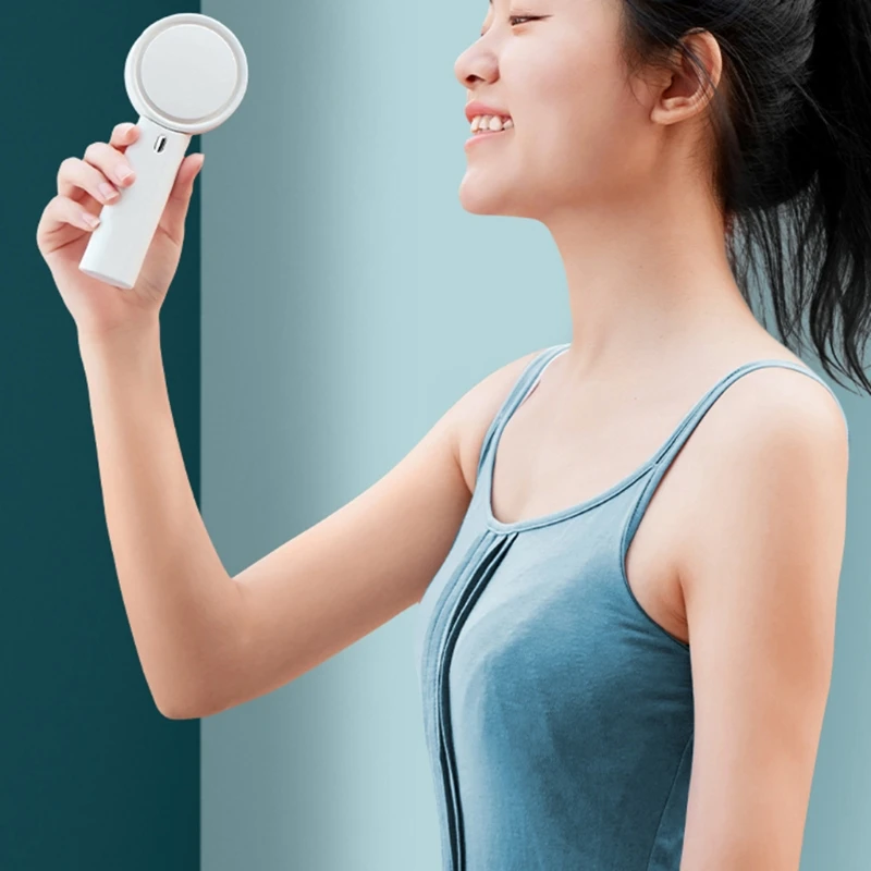 Mini ventilatore USB ventilatore senza lama ventilatori portatili ricaricabili portatili per la casa all'aperto con Display a LED